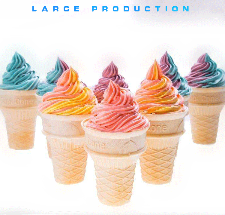 liquid nitrogen commercial soft serve ice cream machine for sale