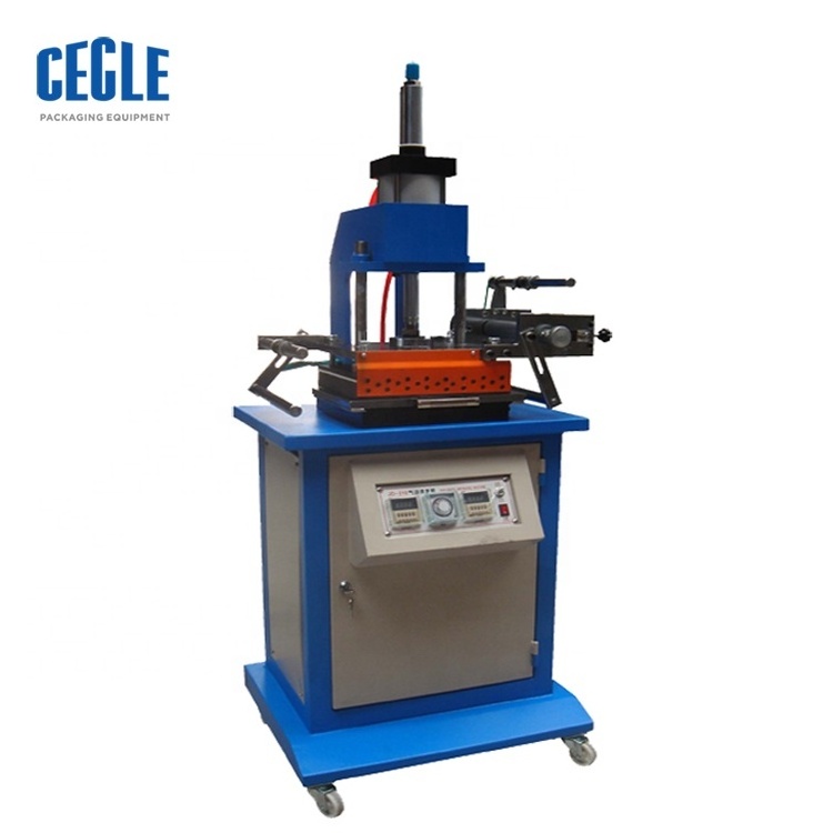 wholesale small portable electric automatic hot foil stamping machine for wood, plastic, metal