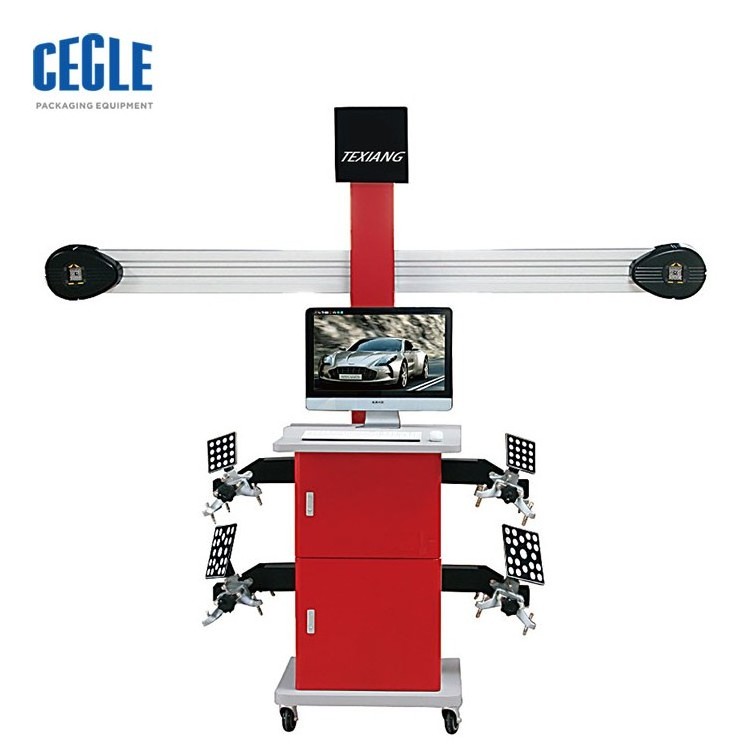 High speed manual 2 post ccd wheel alignment diagnostic machine ...