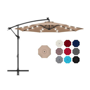 YASN Parasols Wholesale Cantilever Sun Garden Led Patio Umbrellas Outdoor Umbrella Patio Terrace roma umbrella custom LUXURY