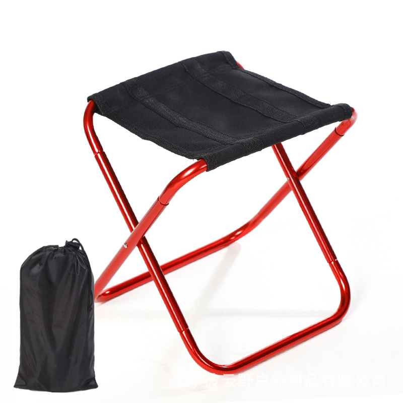 YASN Easy chair Stool Folding Chair Picnic Camping Chair Travel Foldable Aluminium Bracket Portable Fishing Seat Outdoor Travel