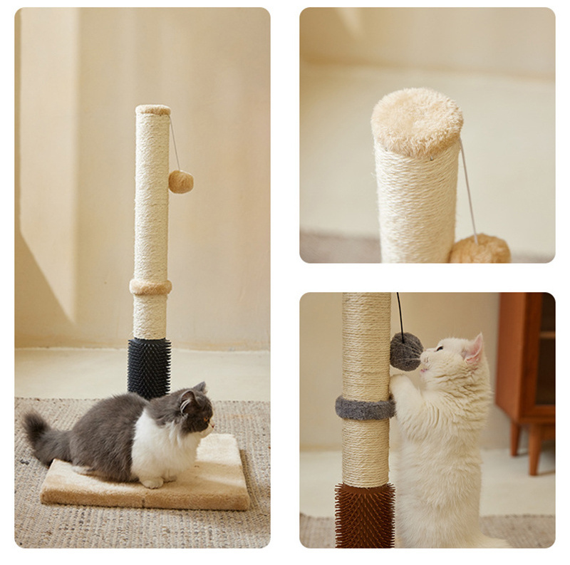 YASN Pet Toy Plush Animal Wholesale Cute Wooden Cat Tree Tower Houses Cratcher Climbing Pet Cat Tree