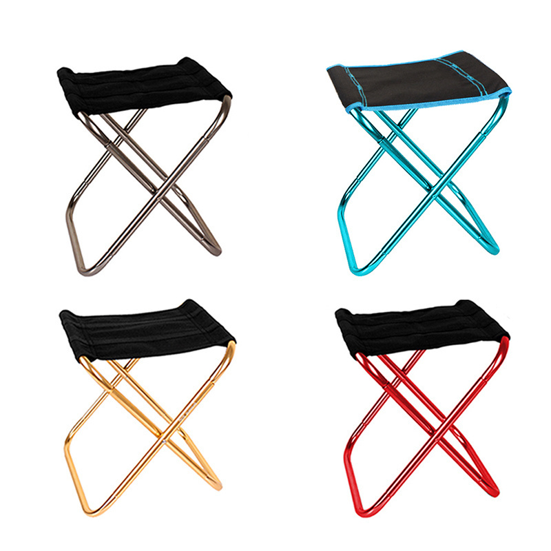 YASN Easy chair Stool Folding Chair Picnic Camping Chair Travel Foldable Aluminium Bracket Portable Fishing Seat Outdoor Travel