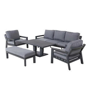 YANS Aluminium 3 Seat Sofa Set Patio Furniture Sets Luxurious Outdoor Garden Furniture Patio Furniture Outdoor