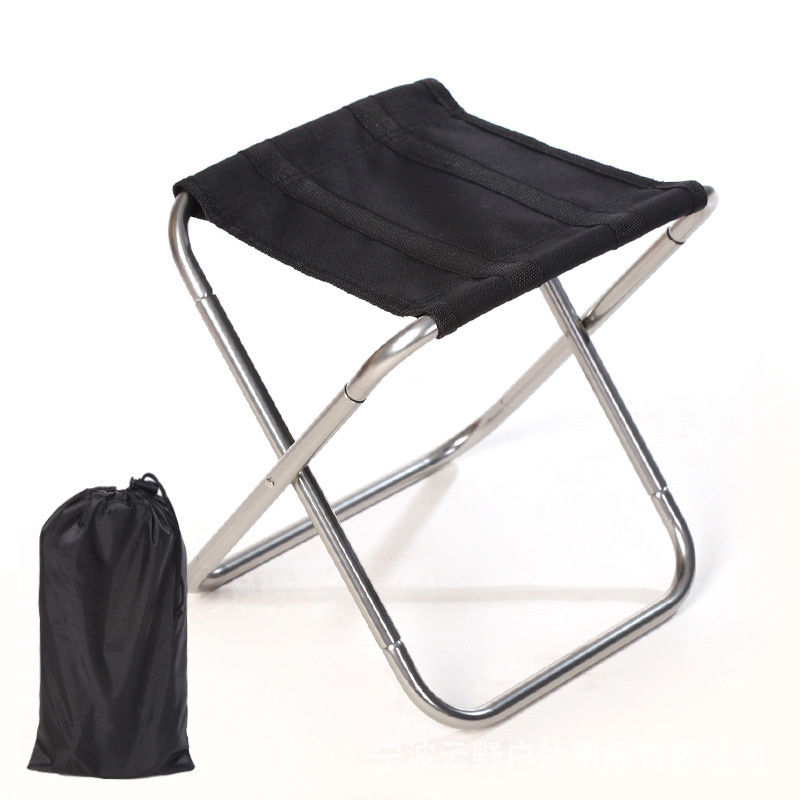 YASN Easy chair Stool Folding Chair Picnic Camping Chair Travel Foldable Aluminium Bracket Portable Fishing Seat Outdoor Travel