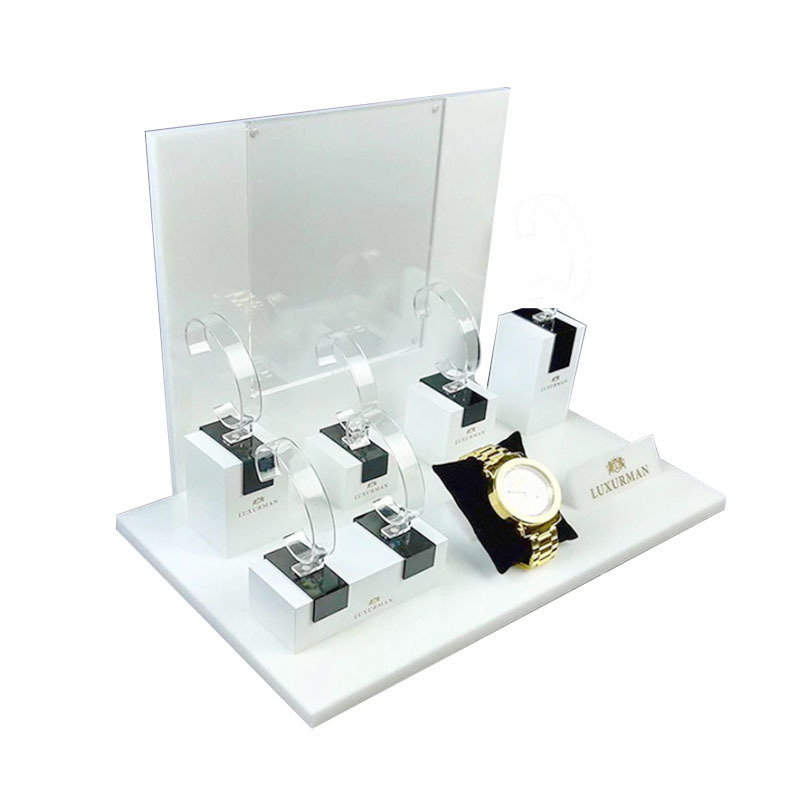 High-end acrylic watch display rack smart watch promotion acrylic display stand with ISO9001/14001 Certifications