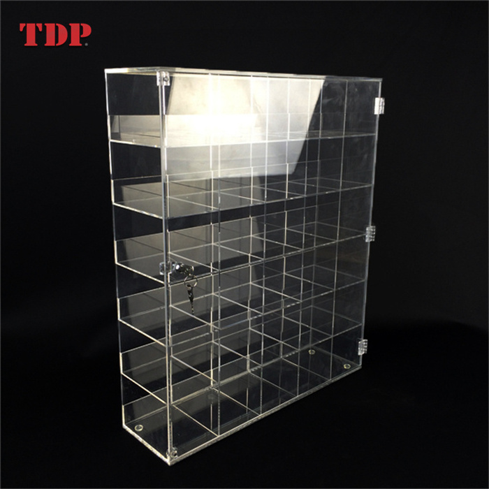 Wholesale Floor Standing Jewelry Promotional Display Showcase/Tower Showcase Display/Acrylic Showcase Design With Lock