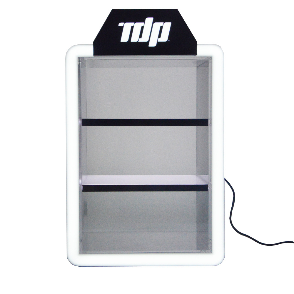 wholesale high-quality factory Custom for smoking case Display Counter Top cigar smoke tobacco store Acrylic Display Stand