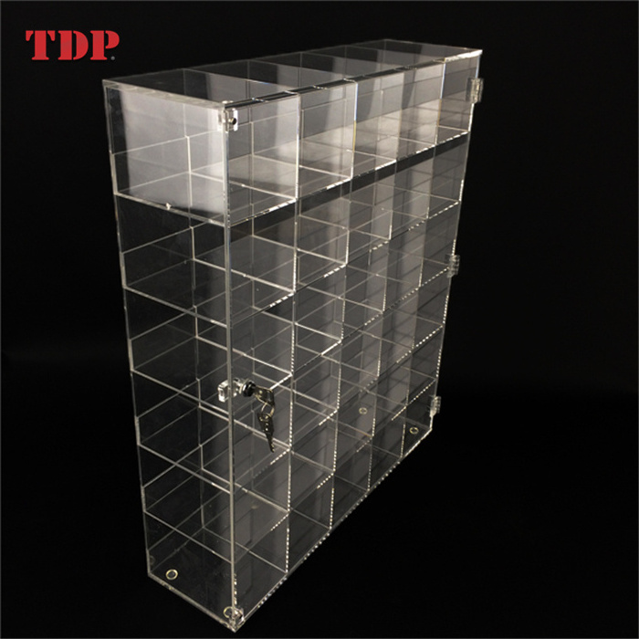 Wholesale Floor Standing Jewelry Promotional Display Showcase/Tower Showcase Display/Acrylic Showcase Design With Lock