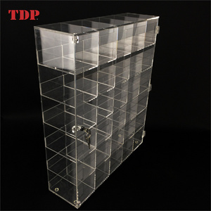 Wholesale Floor Standing Jewelry Promotional Display Showcase/Tower Showcase Display/Acrylic Showcase Design With Lock