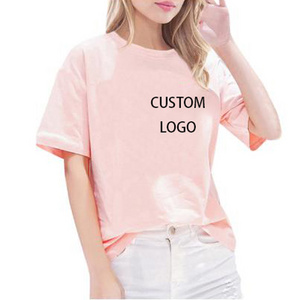 wholesales Printed Women's T-Shirt Cotton Summer  Top Tee For Lady Girl Funny o-neck Custom graphic T Shirts for girls