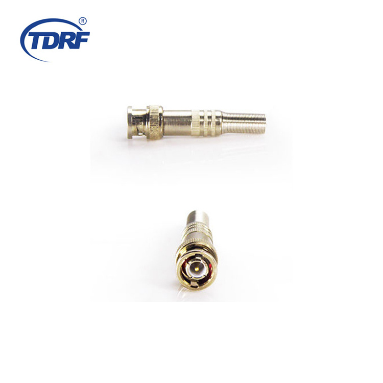 bnc spring pin connector,bnc connector male