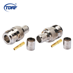 N type  RF Coaxial female connector for RG58 RG8