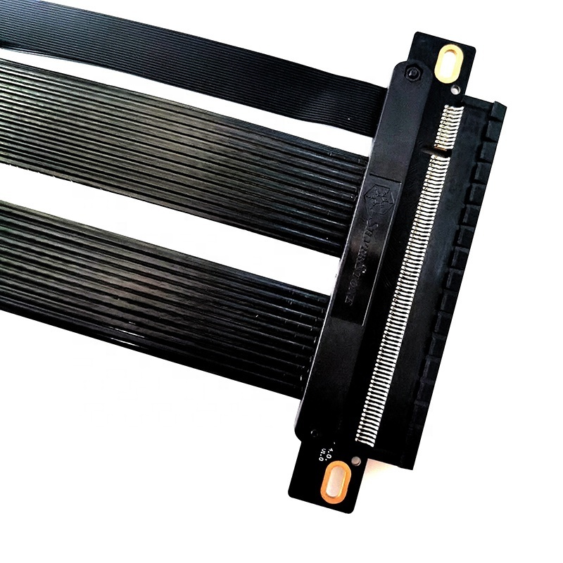 2022 All New PCIE4.0 16x Riser Card Cable 50cm Expansion Pcie to Sata Flexible Data Cable PCI-Express 180 Degrees