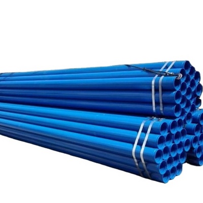 water well drill pipe tensile strength steel erw tube welded straight seam mild steel pipe