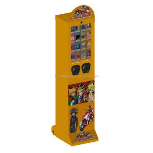 Professional large size two column metal sticker and card vending machine