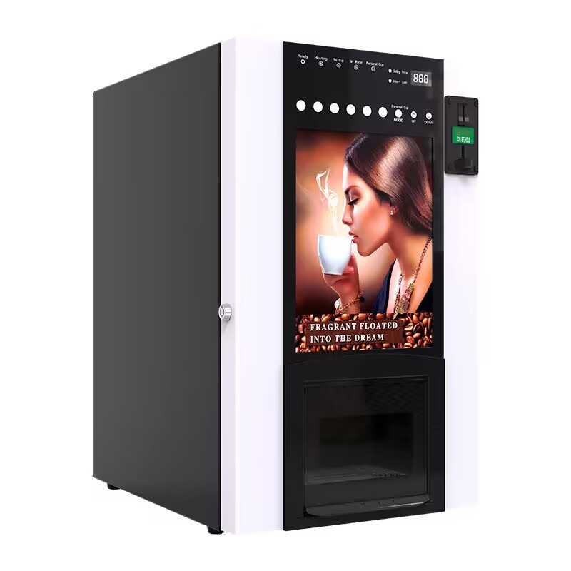 New Generation Coin operated Turkish Coffee Vending Machine fully automatic