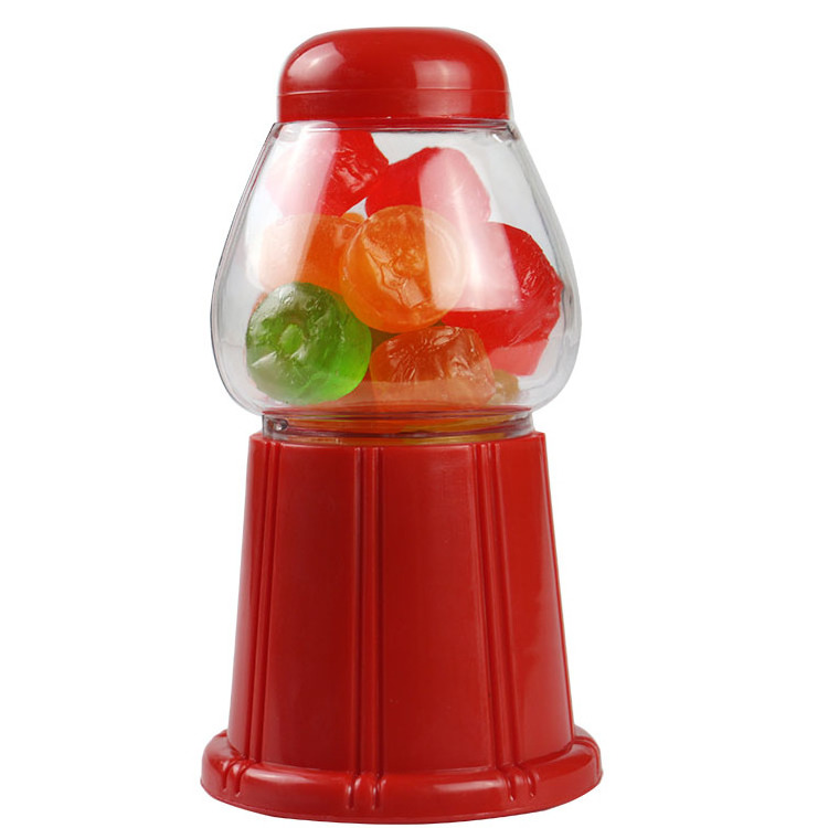 Gumball Machine Kids Party Favors, Set of 6, Bubble Gum Mini Candy Dispenser (GUMBALLS NOT INCLUDED)