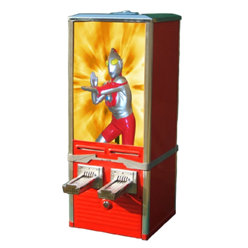 Two column mechanical type card vending machine sticker vending machine tatoo vending machine