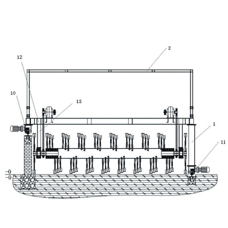 Commercial Fertilizer Compost Turner Machine Organic Compost Groove Type Compost Turner