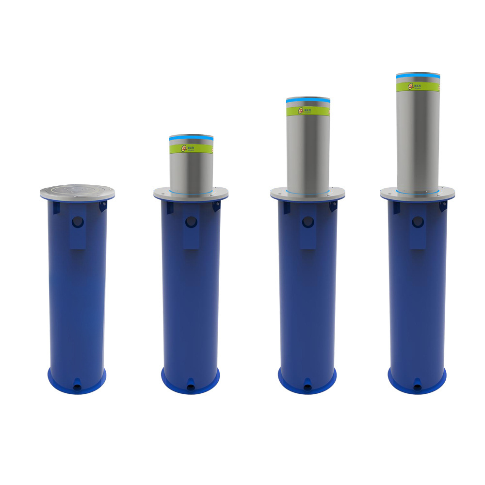 168 mm diameter 10 mm thickness 304 Stainless Steel gate automatic Lifting Electro-hydraulic automatic bollards