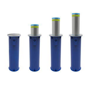 168 mm diameter 10 mm thickness 304 Stainless Steel gate automatic Lifting Electro-hydraulic automatic bollards