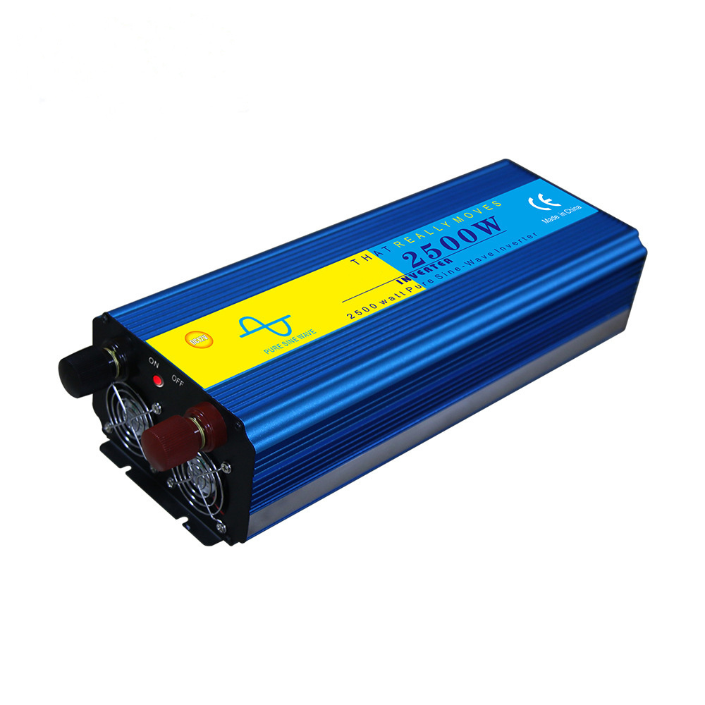 2500 Watt DC to AC Pure Sine Wave Power Inverter for Car Power Inverter