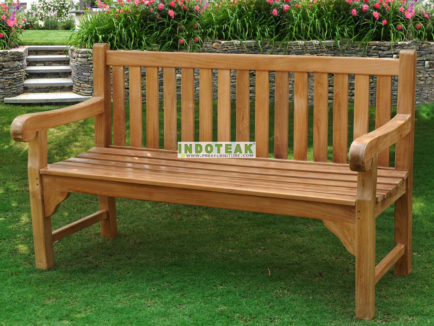 Certified Solid Teak Furniture - Patio Bench Factory Price - High-Quality Teak Bench For Outdoor and Garden Furniture