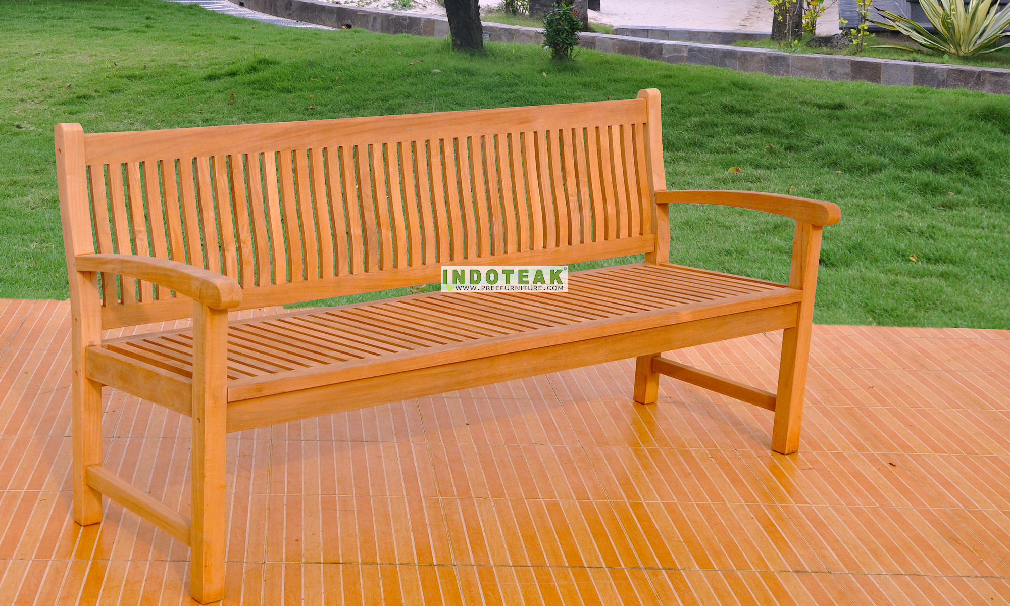 Certified Solid Teak Furniture - Patio Bench Factory Price - High-Quality Teak Bench For Outdoor and Garden Furniture