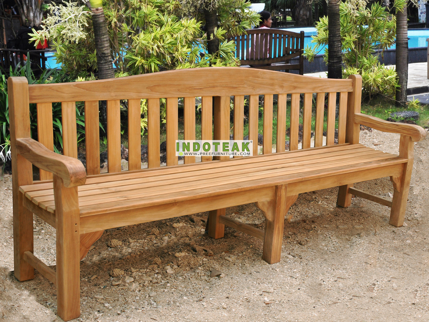 Certified Solid Teak Furniture - Patio Bench Factory Price - High-Quality Teak Bench For Outdoor and Garden Furniture