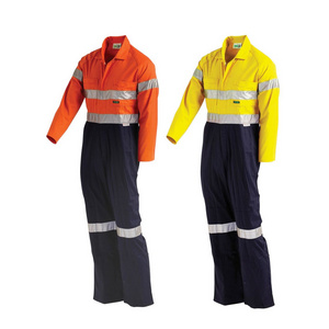 Custom Made Winter Work Overalls Boiler Suit with Reflective Tape Work Coveralls & Mechanic Jumpsuits