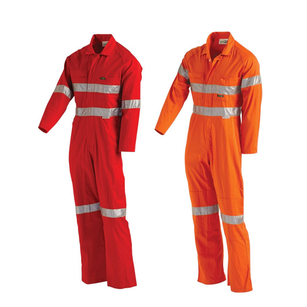 Custom Made Winter Work Overalls Boiler Suit with Reflective Tape Work Coveralls & Mechanic Jumpsuits