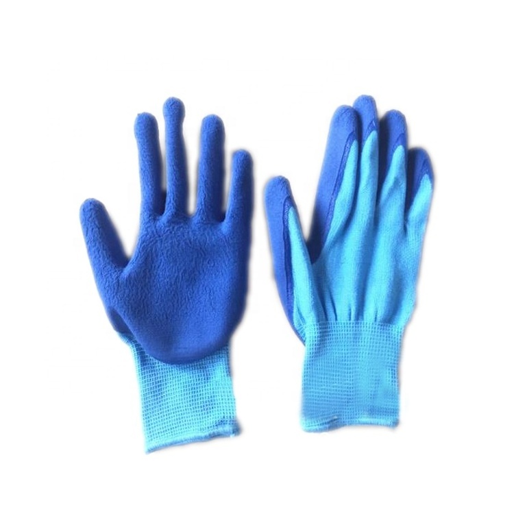 Wholesale Children Nitrile Garden Kids Work Gloves