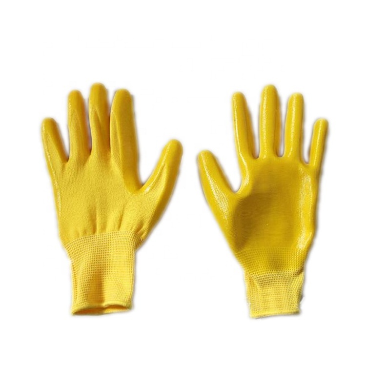 Wholesale Children Nitrile Garden Kids Work Gloves