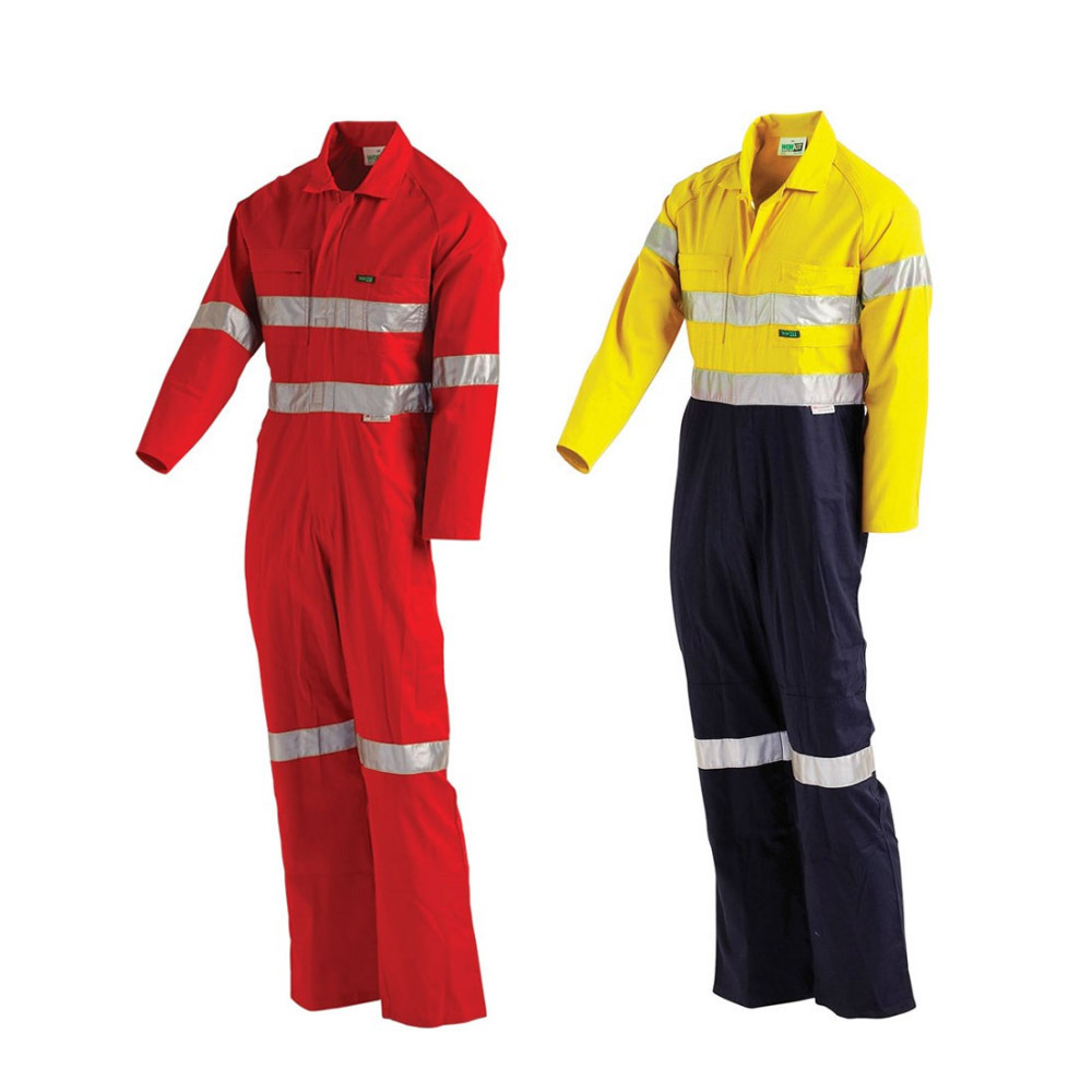 Custom Made Winter Work Overalls Boiler Suit with Reflective Tape Work Coveralls & Mechanic Jumpsuits