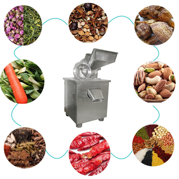 Tea powder making machine stainless steel tea leaf grinding milling crushing machine