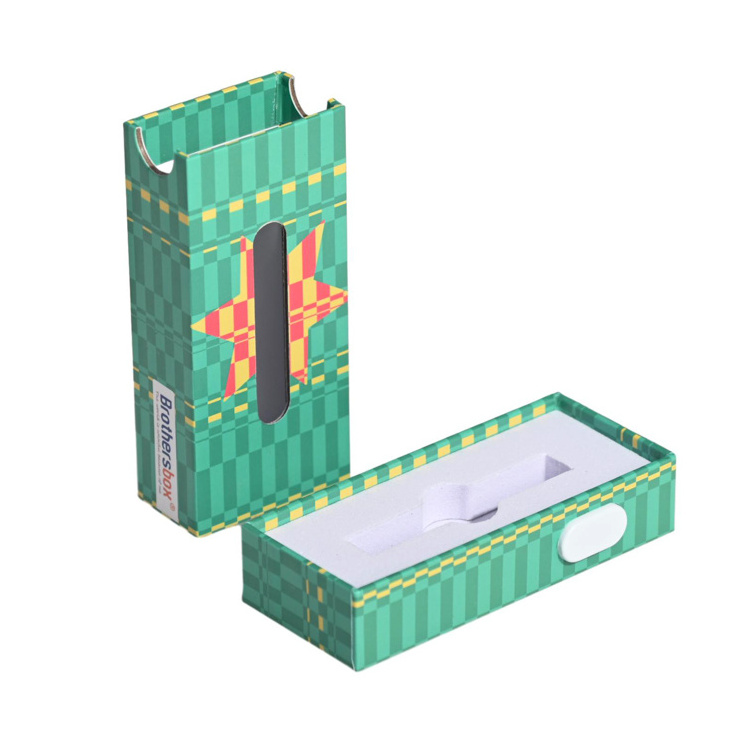 Ceramic Cartridge Packaging Box 0.5ml 1ml Carts Customized Drawer Child Proof Paper Box