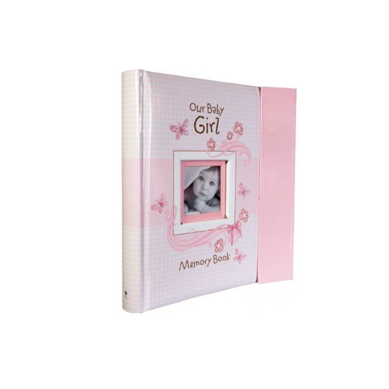 Factory High Quality Hard Cover Baby Book Journal Customized Baby's First Year Memory Record Book