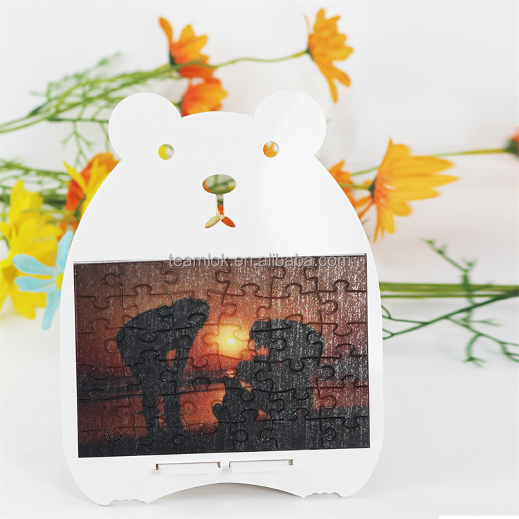 Custom Acrylic Photo Frame Jigsaw Puzzle