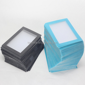 Reusable Self Adhesive Plastic PVC Picture Frame for 8.5x11Inch  Paper Custom Self Adhesive Photo Frame