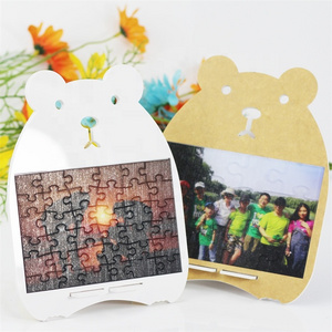 Children Puzzle Education Game Acrylic Printed Jigsaw Puzzle Kids Custom Acrylic Photo Frame Jigsaw Puzzle