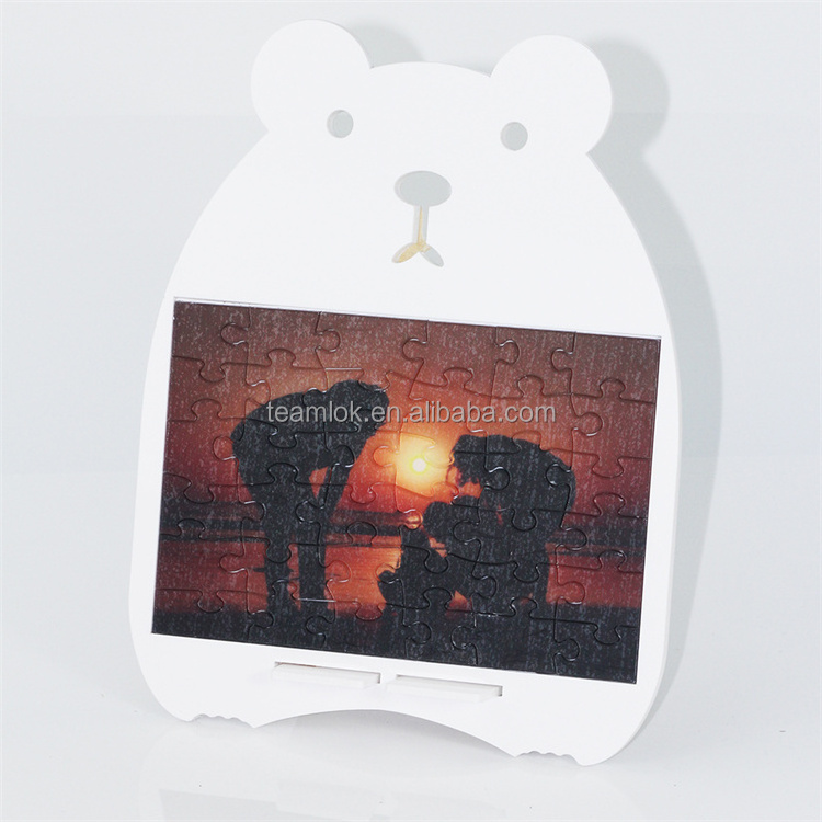 Custom Acrylic Photo Frame Jigsaw Puzzle