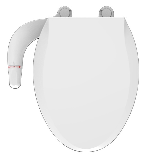 Hot Selling toilet  bidet seat   manual   elongated shape  Non electric bidet  toilet seat