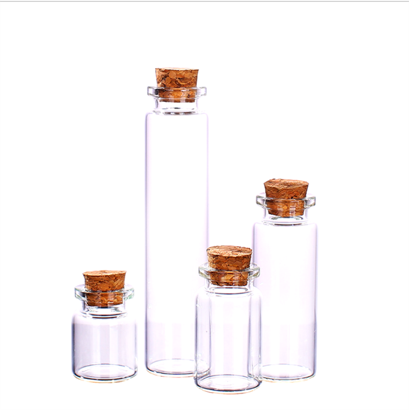 Wholesale 30ml Glass Bottles Apothecary Potion Medicine with Silicone Rubber Cap Stopper