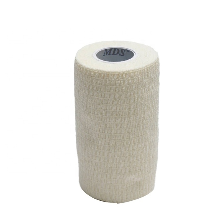 Medical 100% cotton high elastic thigh net tubular Self Adhesive bandage