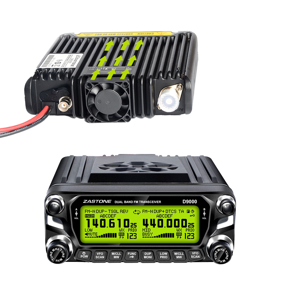 Top Selling D9000 Plus Dual Band Walkie-talkie Dual Bands Handheld Ssb Cb Radio Base Station For Car