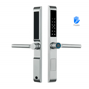 Waterproof Sliding Aluminum Door Lock TTlock APP Smartlock Fingerprint Door Lock Finger Print Lock For Outdoor