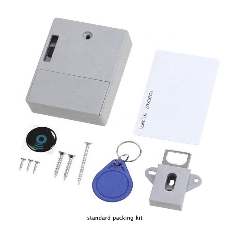 Security Safety Digital RFID File Gym Cupboard Invisible Hidden Locker Lock RFID Drawer Cabinet Door Lock