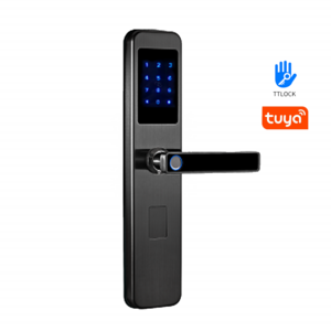 304 Stainless Steel tuya wifi or ttlock App Fingerprint Smart Lock Door Bluetooth  Digital Biometric Fingerprint Door Lock