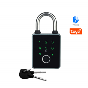 Waterproof ip65 TTlock Tuya app Keyless Biometric Fingerprint Password Safety Portable Door Lock Smart Padlock